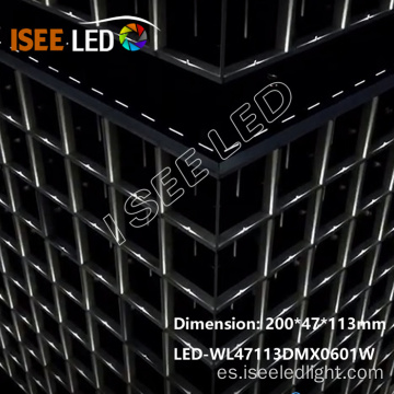 DMX Led RGB Ventana Luces Iluminación lineal